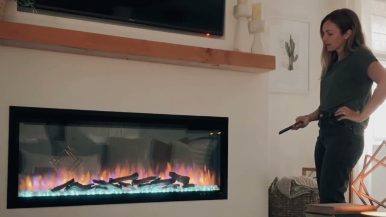 Electric Fireplace Installs: SimpliFire Allusion Platinum & Built-In Electric Fireplace