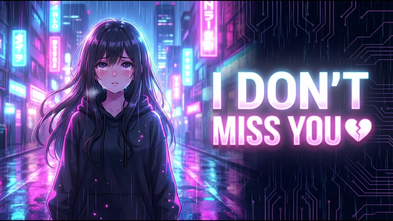 I DON’T MISS YOU 💔 | Sped Up Pop Emotional Nightcore 2026