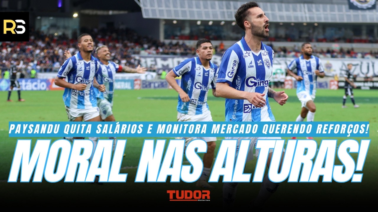 🚨🐺 COM MORAL! Depois do Re-Pa, Paysandu foca no Cametá e fica PERTO de volante