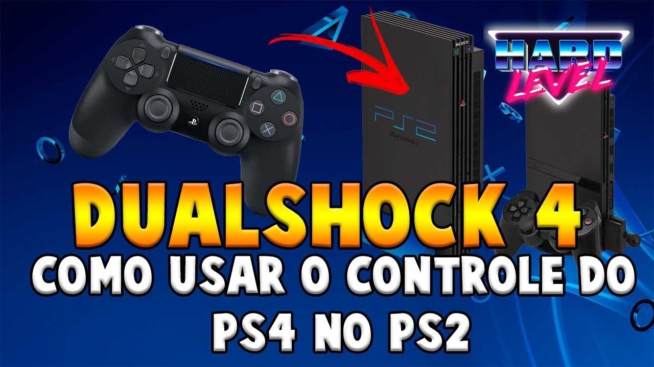BOMBA! USE O CONTROLE DO PS4 (DUALSHOCK 4) NO PLAYSTATION 2 COM O OPL (OPEN PS2 LOADER)