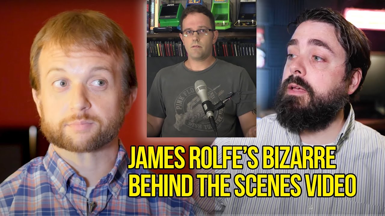 James Rolfe's BIZARRE Behind the Scenes Video | Red Cow Arcade Clip