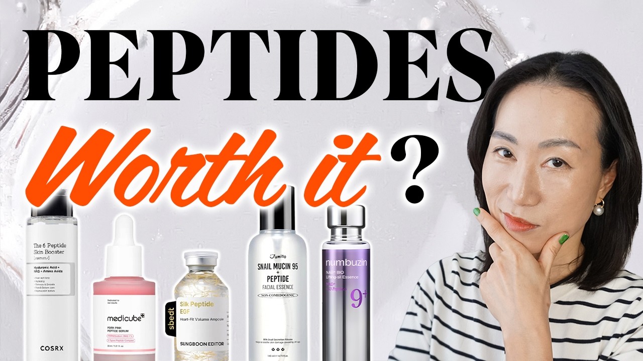 Do Peptides Actually Work for Anti-Aging? (Korean Skincare for Mature Skin)