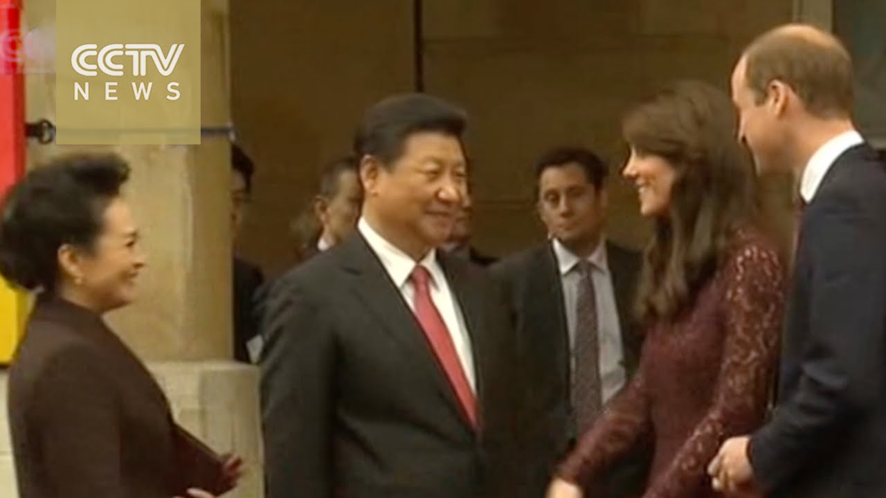 President Xi meets British PM, visits Imperial College London