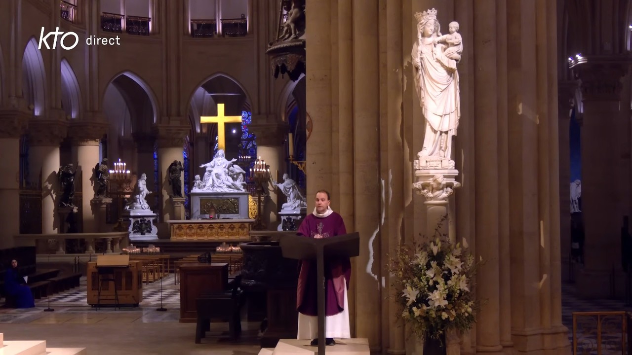Messe du 11 mars 2026 à Notre-Dame de Paris