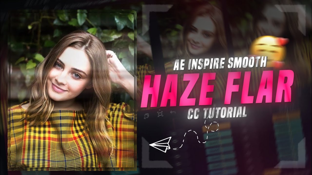 Ae Inspired haze flare cc Tutorial 🔥In alight motion 😍| Free XML Preset 🙇🏻!!...
