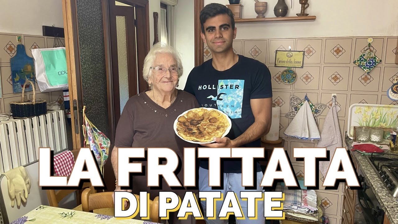 La RICETTA della FRITTATA CON LE PATATE della NONNA