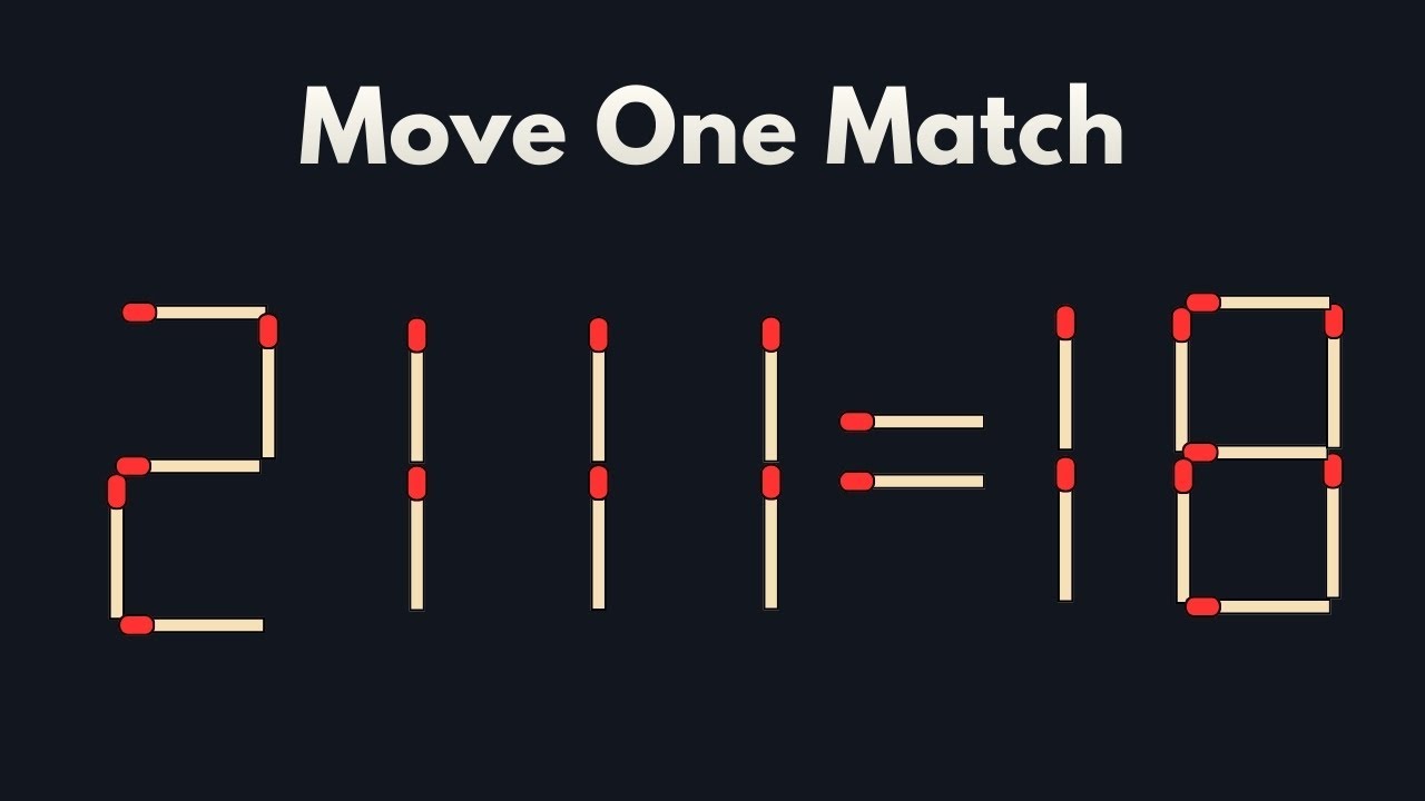 Matchstick Equations – Something Doesn’t Add Up