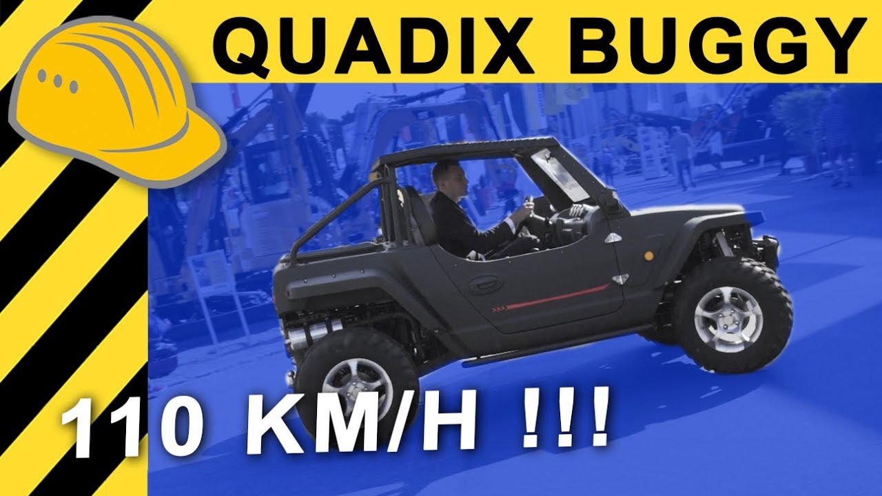 Quadix Buggy - Spaßfahrzeug & Arbeitstier? | 70 PS Offroad Buggy | Bauforum24