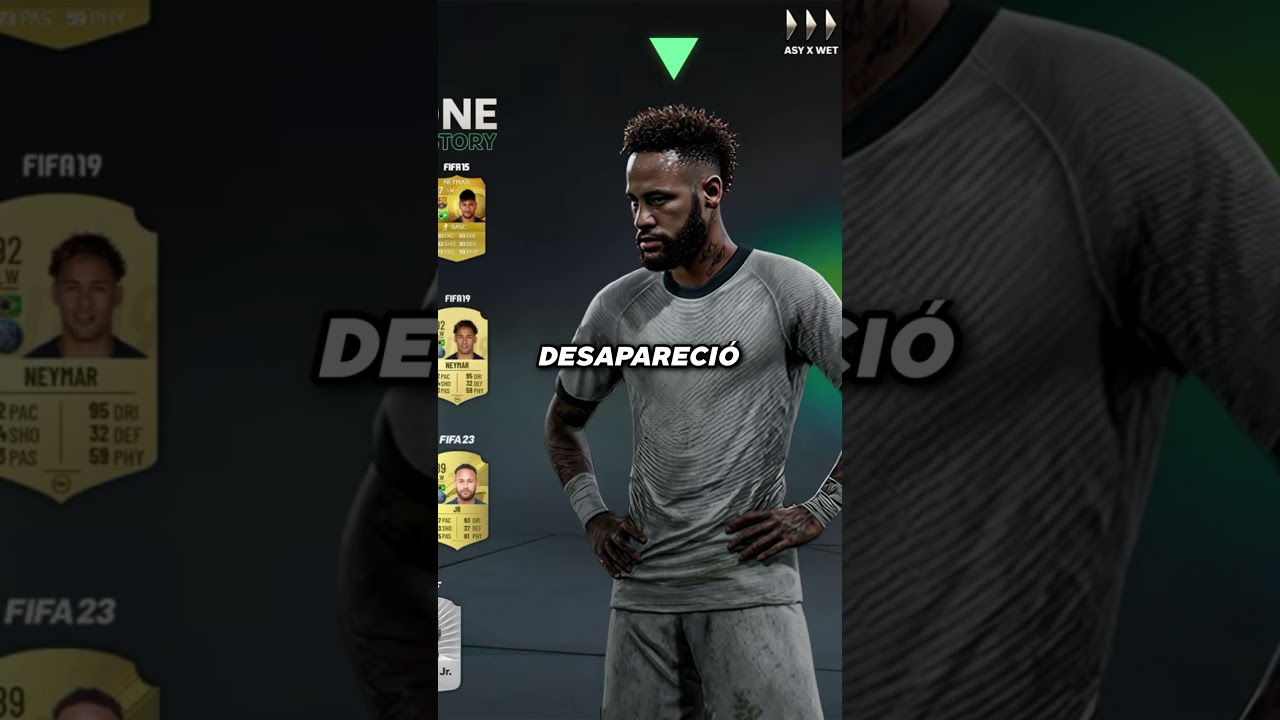 Neymar fue eliminado de FC 26 por EA Sports. 😳💀| #f&uacute;tbol