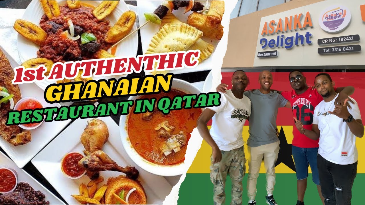 Revealed: Unexpected Ghanaian food experience in Qatar! 🤯🤩