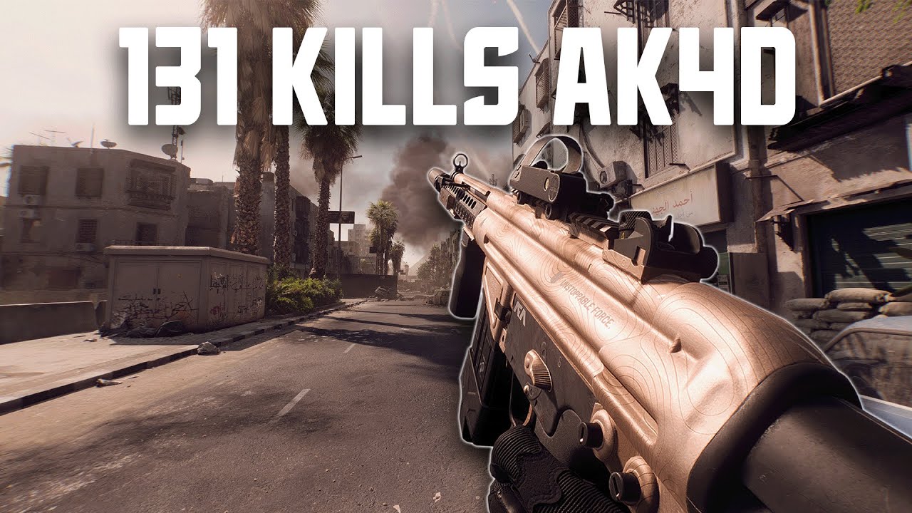131 Kill Gameplay with the Unstoppable AK4D in Battlefield 6!