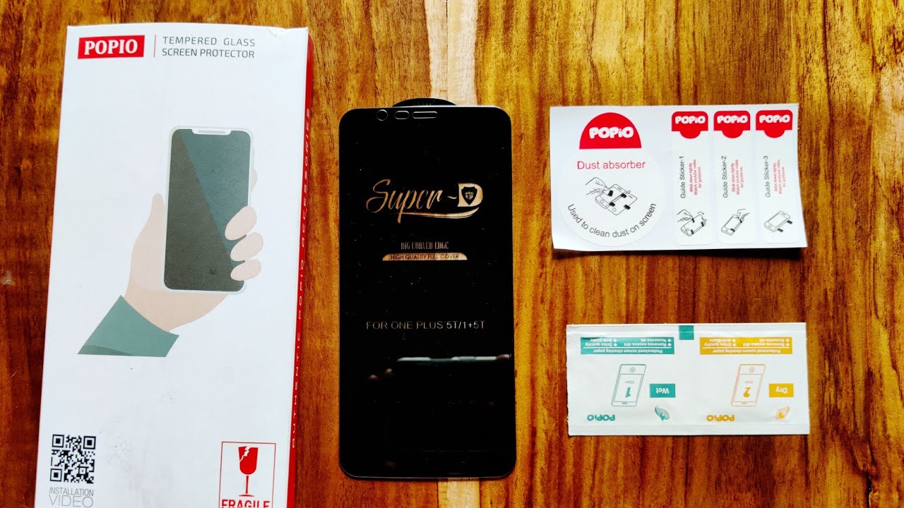 Install POPIO Tempered Glass at Home | POPIO Screen Guard | How to install POPIO Screen Protector