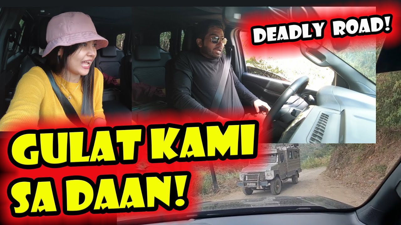 Muntik Na! // Nakakatakot ang Dinaanan Namin! Mountain Province // Filipino Indian Vlog