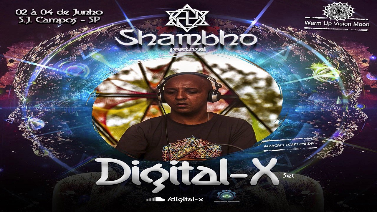 Digital-X - Dj Mix - Shambho Festival 2017 ᴴᴰ