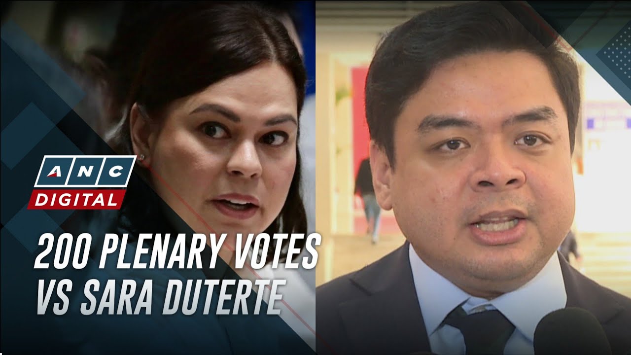 Ridon expects over 200 votes to impeach Sara Duterte | ANC