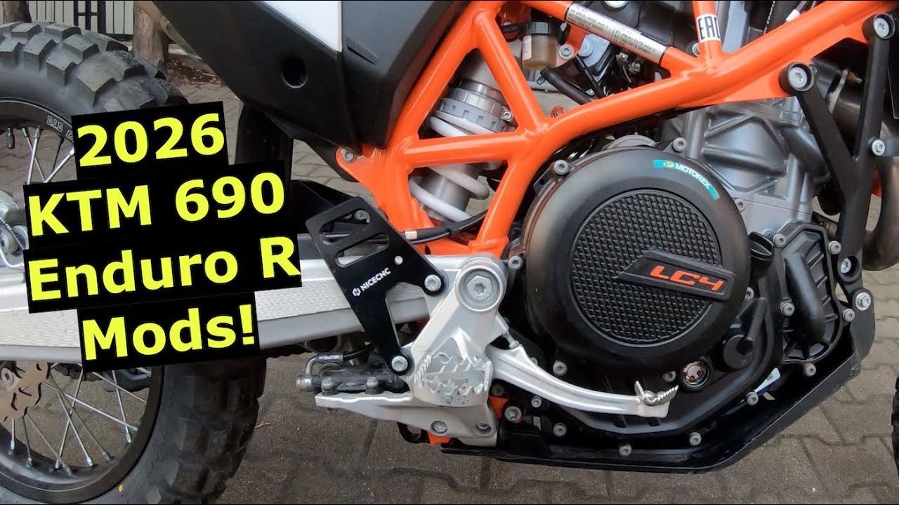 😱 I bought the 2026 KTM 690 Enduro R Mods on AliExpress! (Did They Fit?)