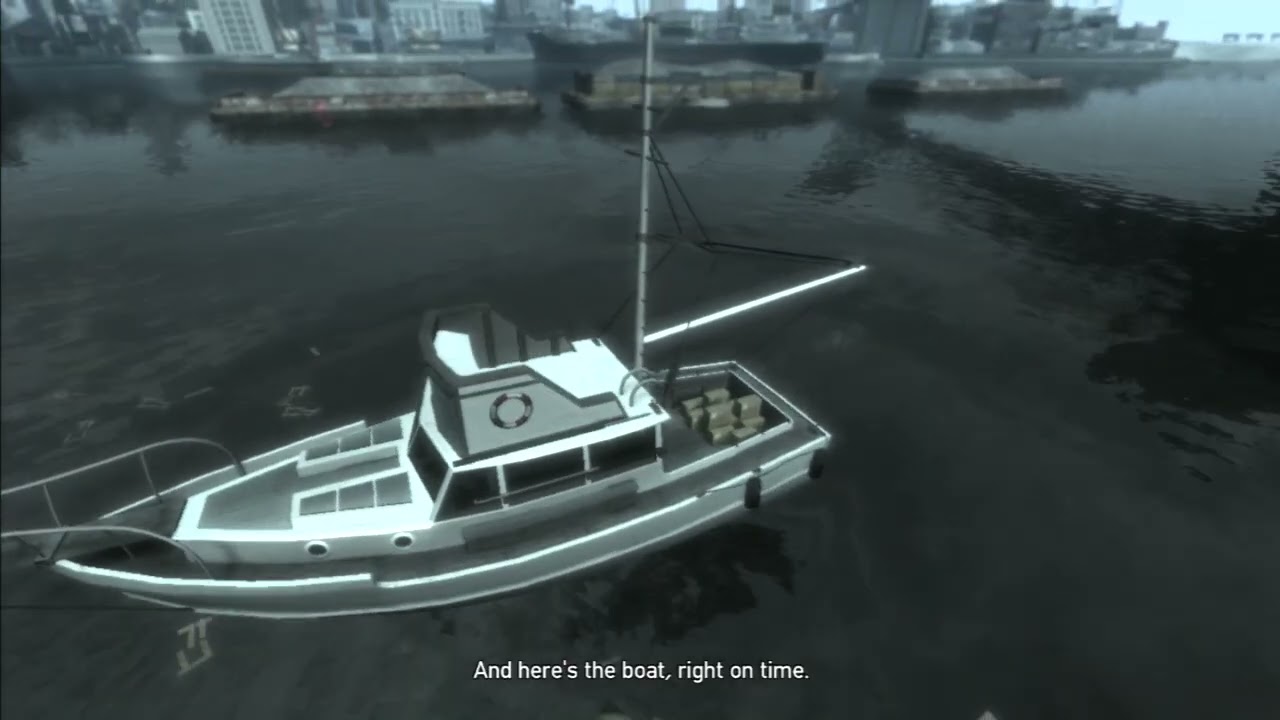Grand Theft Auto IV PS3 Mission #45 Harboring a Grudge