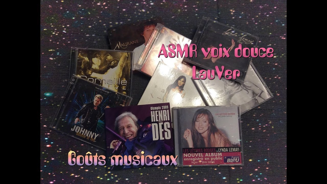 ASMR voix douce- Bla bla sur mes gouts musicaux