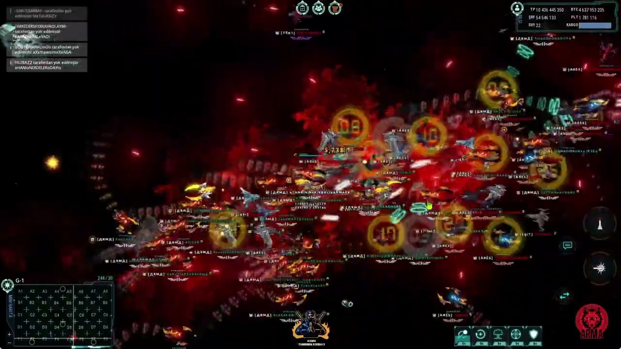 ÖNCE ABİNİZE SONRA SİZE #darkorbit #waruniverse