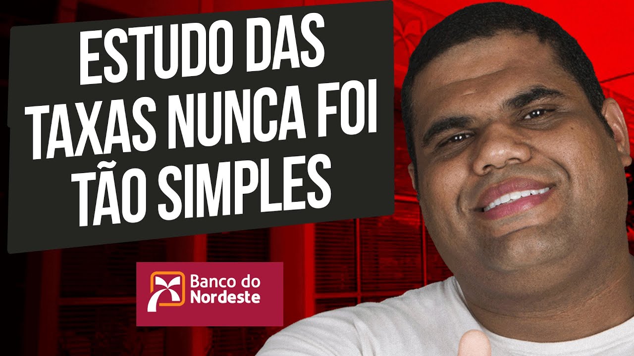 Matemática Financeira para BNB | Estudo das taxas nunca foi tão simples