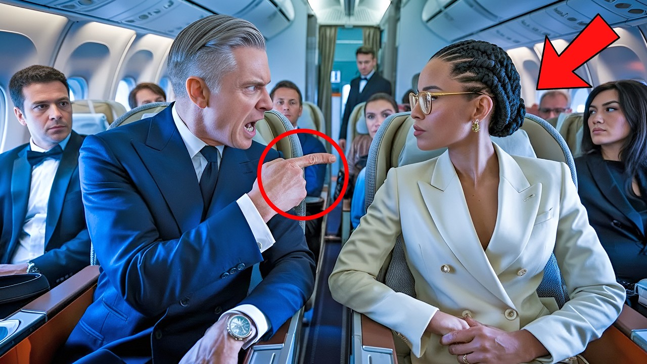 Racist Passenger Refuses Takeoff — Learns the Black Woman Beside Him Runs the Aviation Board...