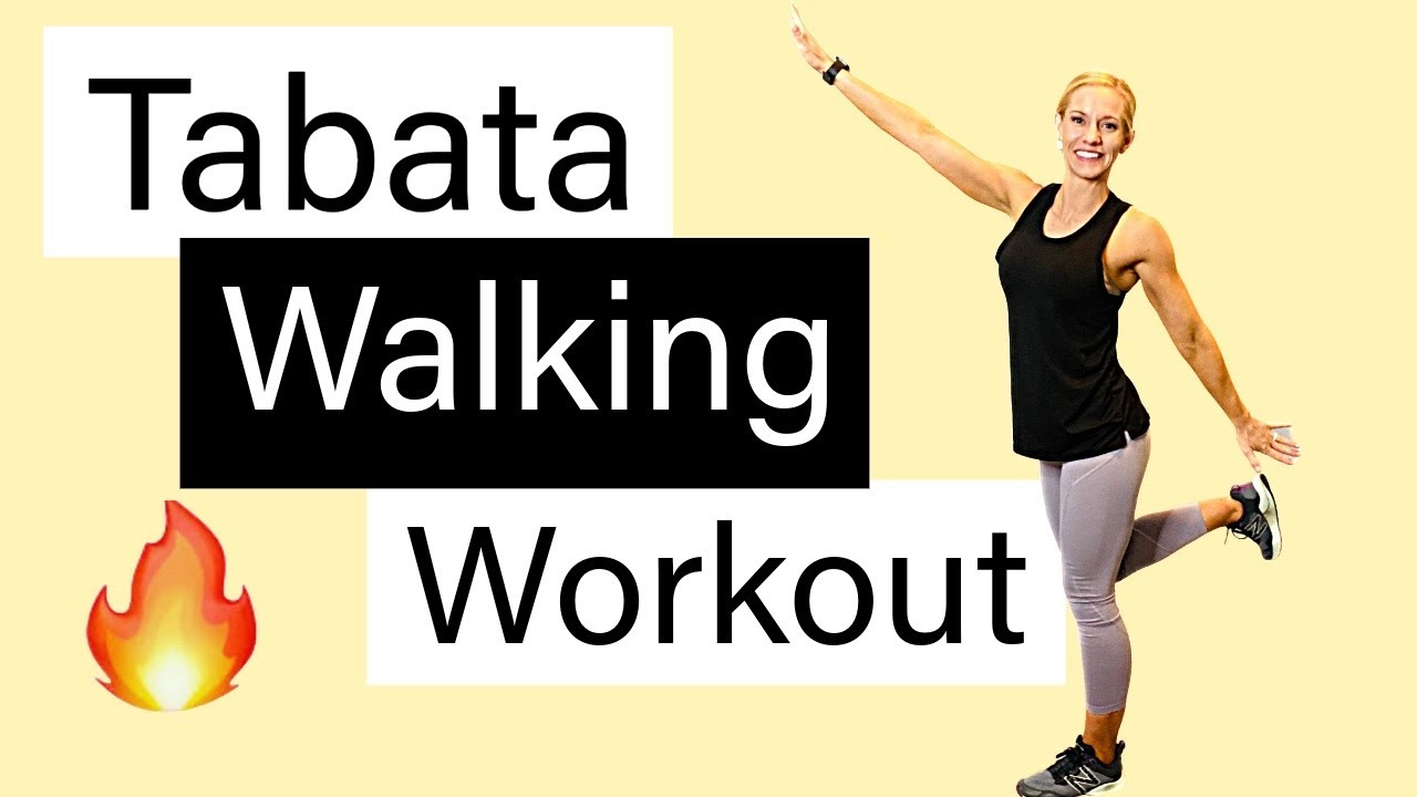 45 min 5000 STEPS 💦 Tabata walking workout