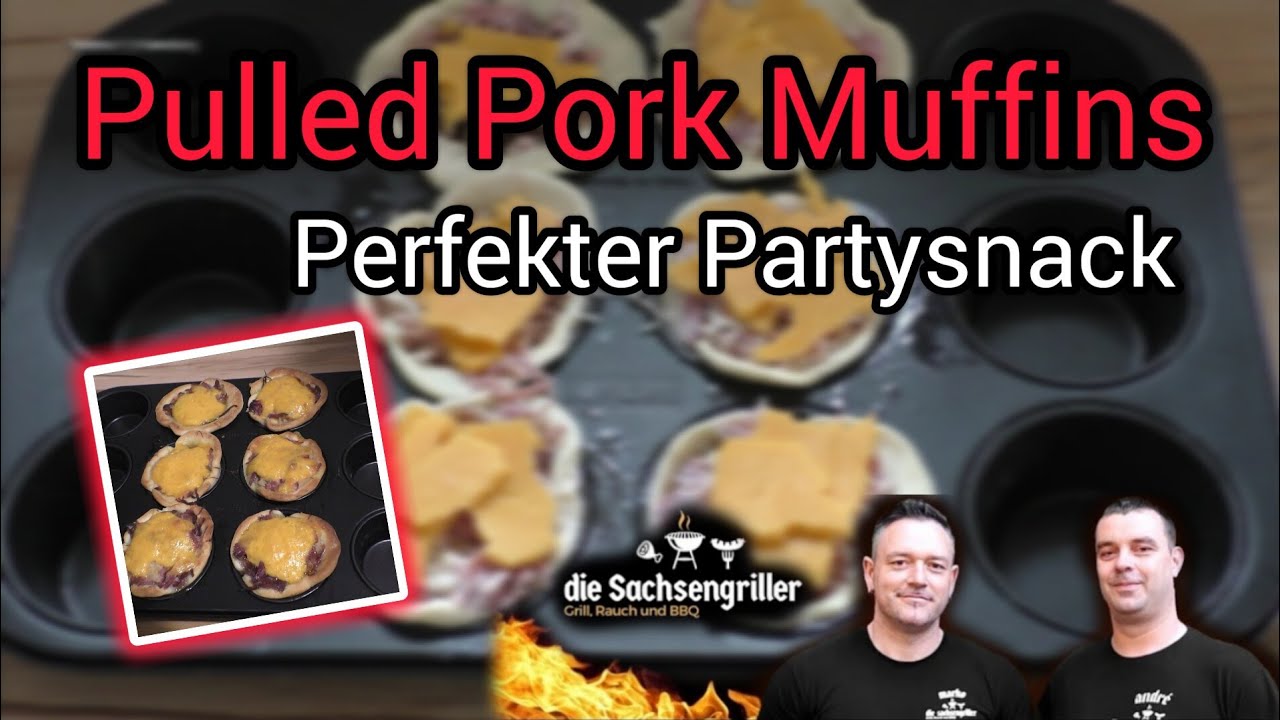 PULLED PORK MUFFIN | der wohl herzhafteste Muffin den es gibt | Die Sachsengriller