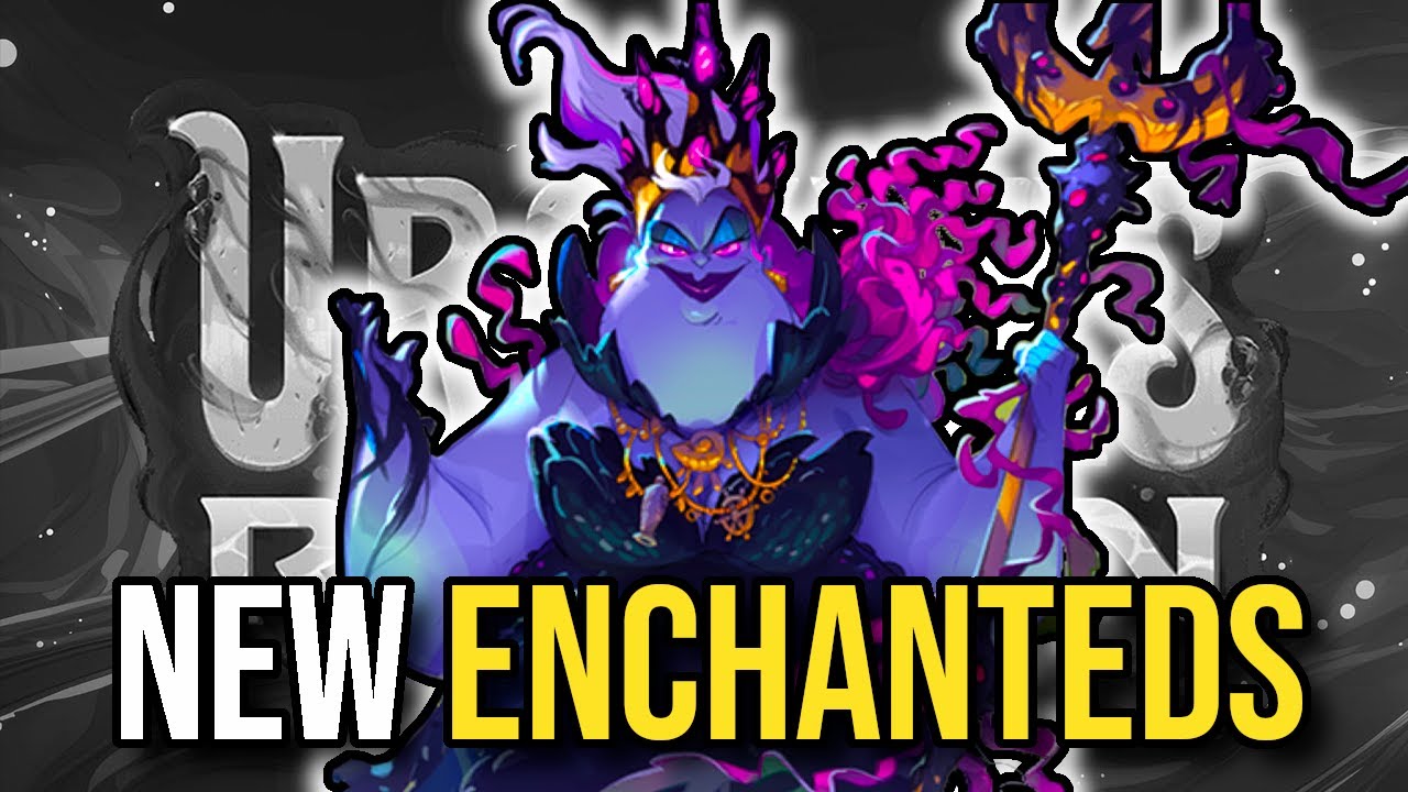 All ENCHANTED Cards Revealed (so far) Ursula’s Return | Disney Lorcana