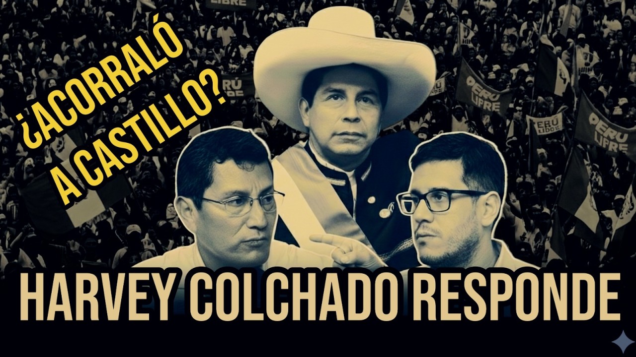 ¿Acorraló a Pedro Castillo como dice la izquierda? Harvey Colchado responde