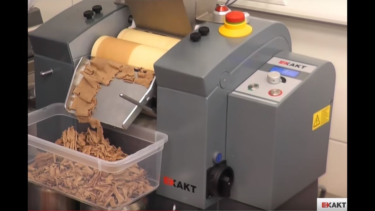 EXAKT Three Roll Refiner for Chocolate + Filling refining (Dreiwalzwerk)