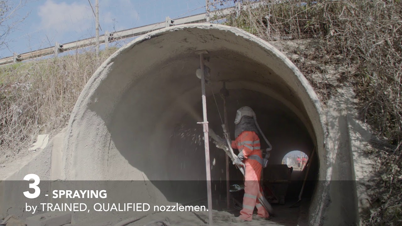 Ductal Inside, UHPC shotcrete