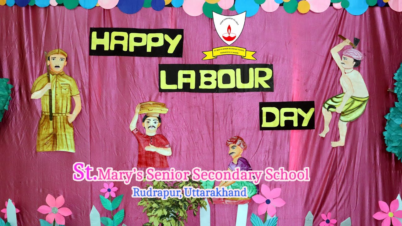 St. Mary’s School Rudrapur Celebrates Labour Day | Heartfelt Tribute by Students