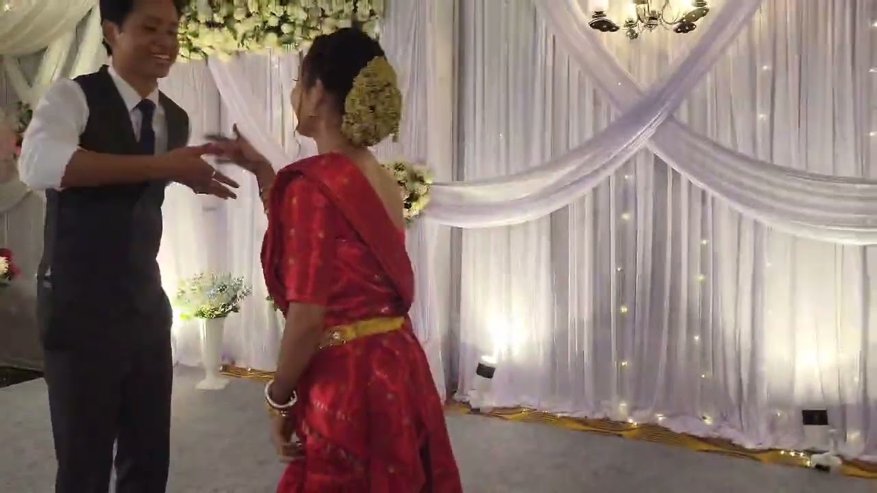 Best Bodo Couple Malang Dance Love marriage ⛩️&hearts;️&hearts;️