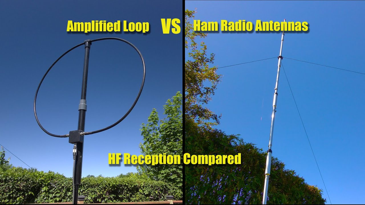 Amplified Loop vs Ham Radio Tuned Antennas - Which is Best for HF Reception?