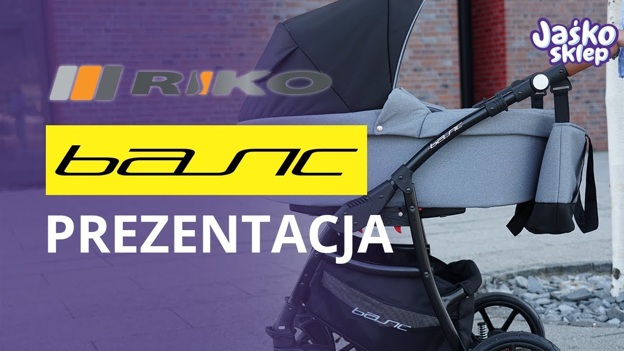 Riko Basic - tani w&oacute;zek dziecięcy 2w1 lub 3w1 - jaskosklep.pl