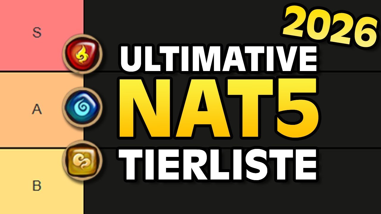 Alle Normalen Nat5s in einer Tierliste | Wo nutzt man welches Nat5? | Stand 01-2026 Summoners War