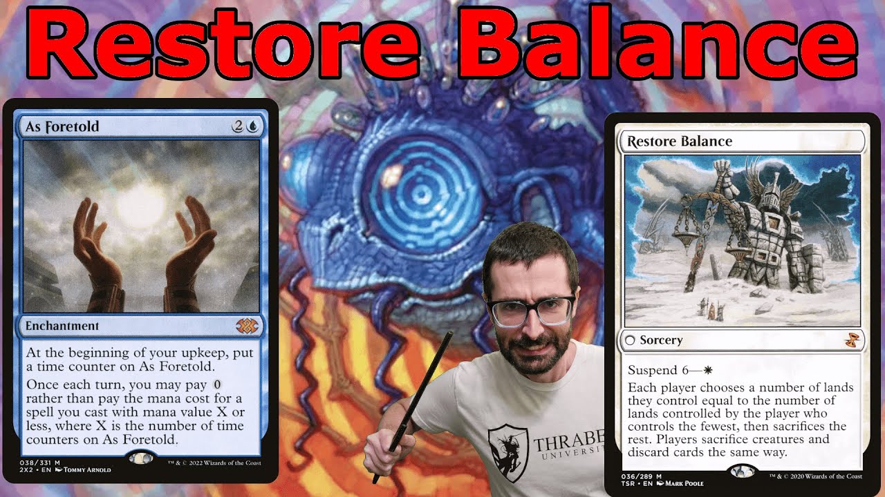 ASSEMBLE ARMAGEDDON!  As Foretold Restore Balance- Modern MTG