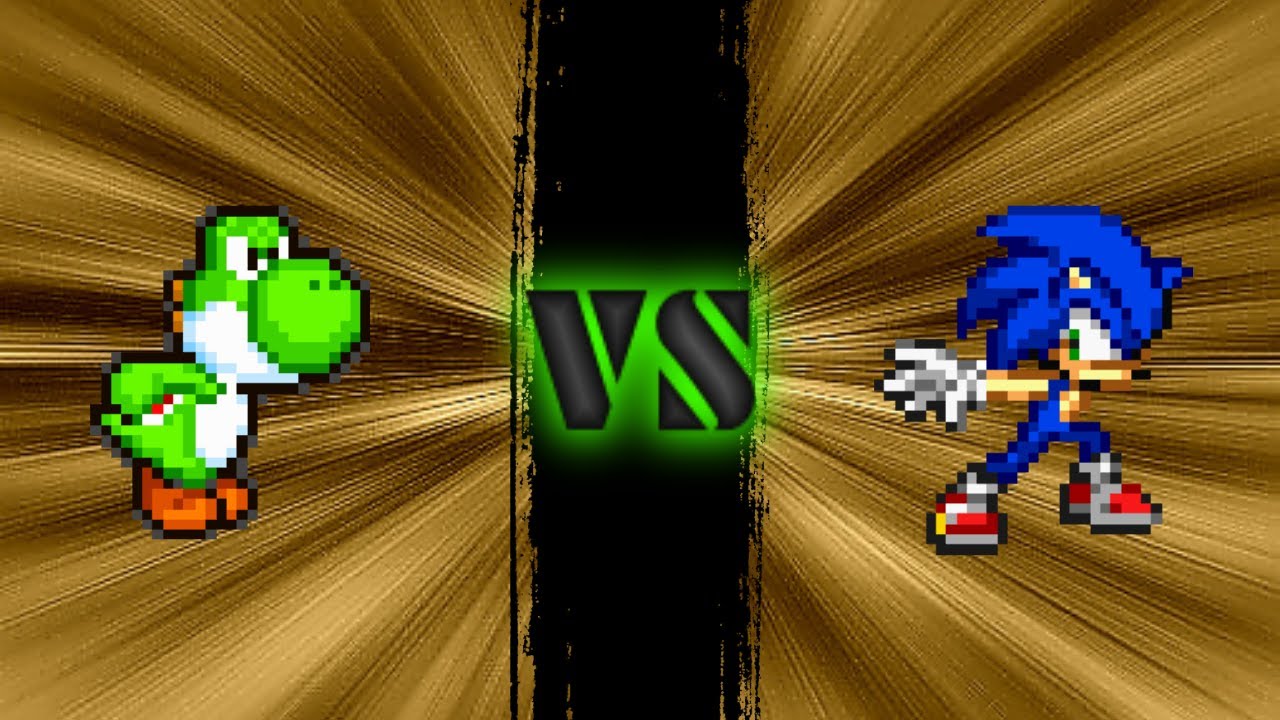 Sonic vs Yoshi