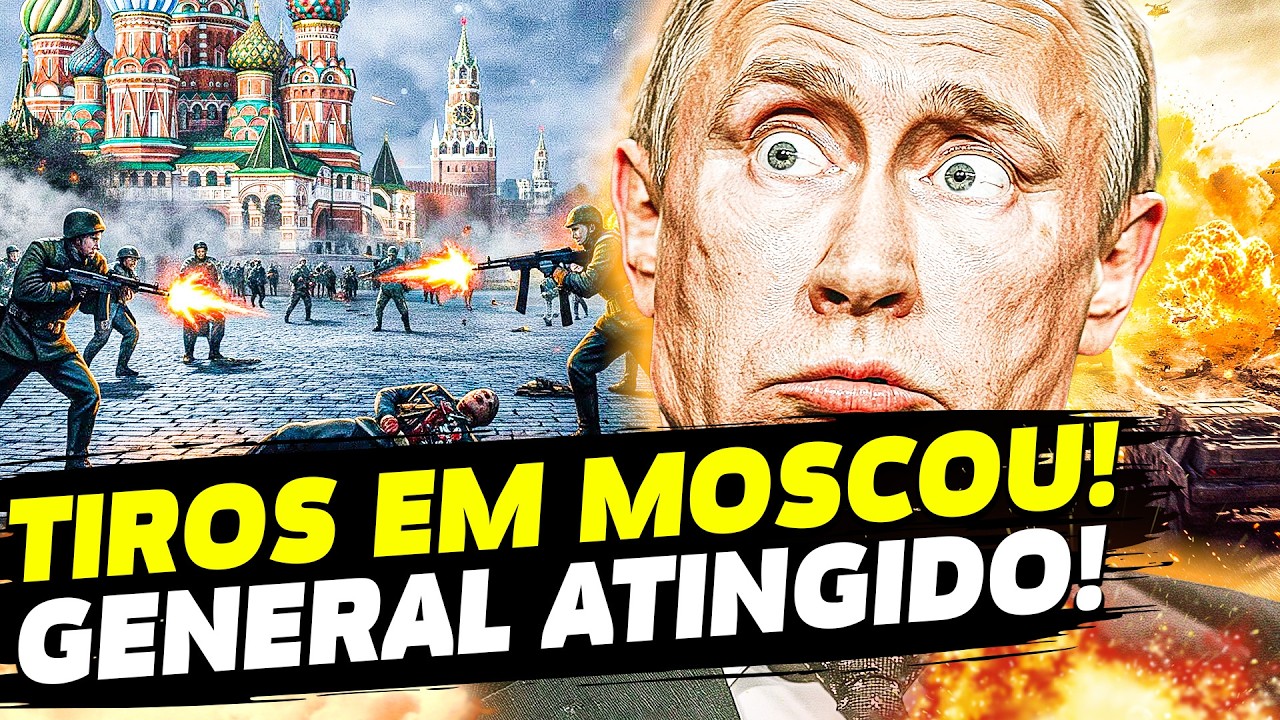 🔥 Tiro em Moscou! General do Kremlin ferido! Guerra interna COMEÇOU!