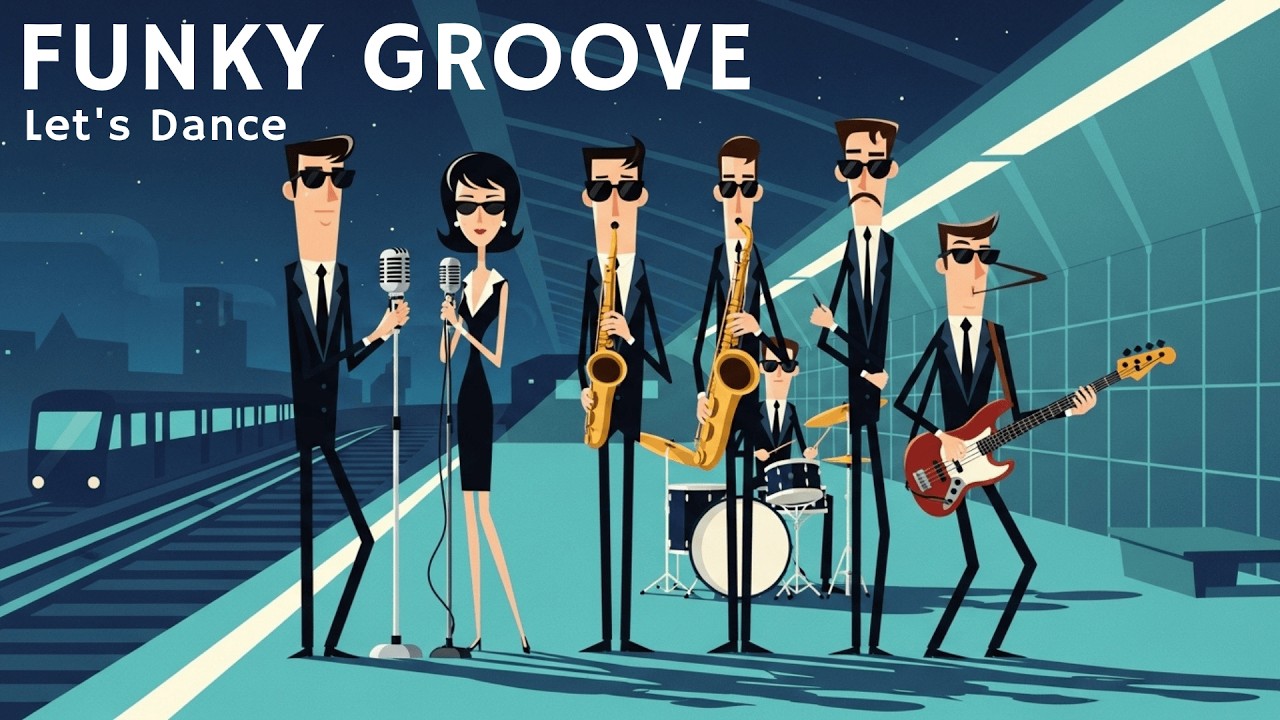 MIDNIGHT GROOVE STATION 🌙 Deep Jazz Funk for Focus, Study & Late Night Work