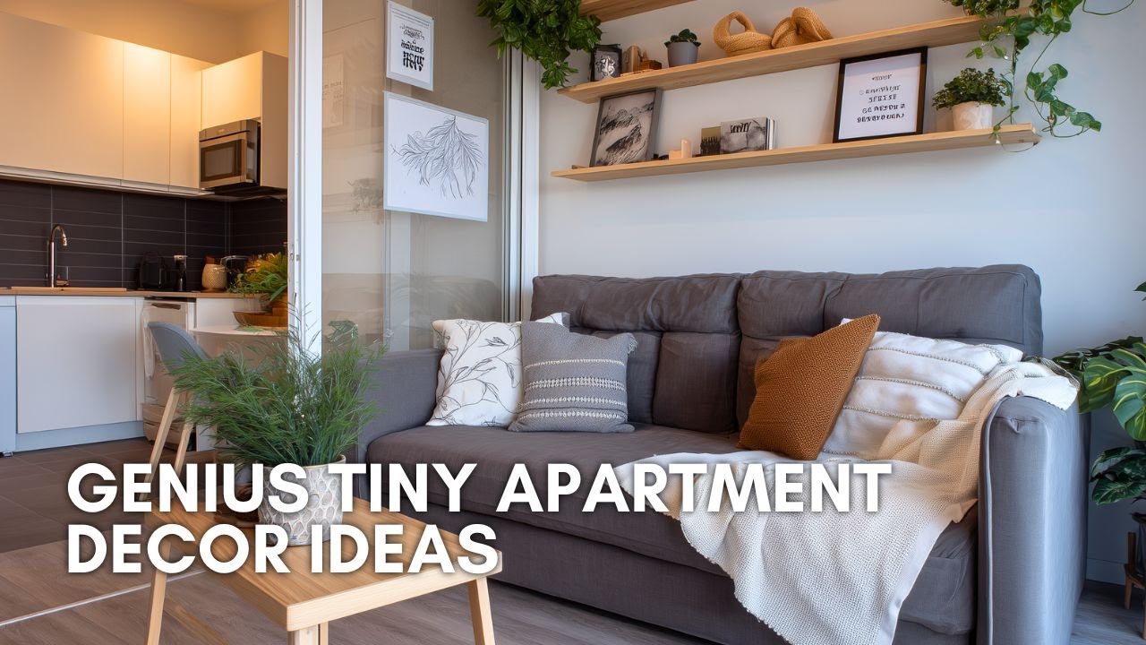 Genius Tiny Apartment Decor Ideas That Maximize Space & Style Instantly