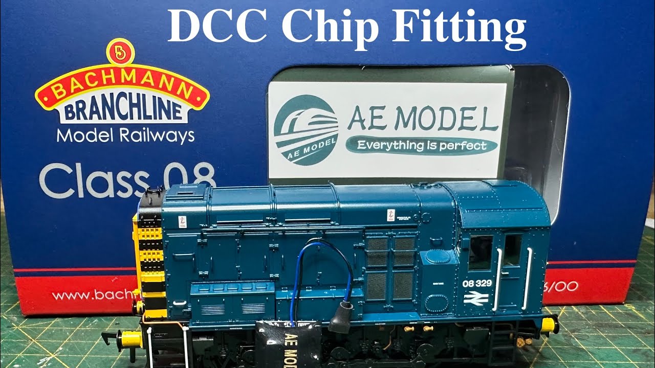 DCC Chip fitting Bachmann 08