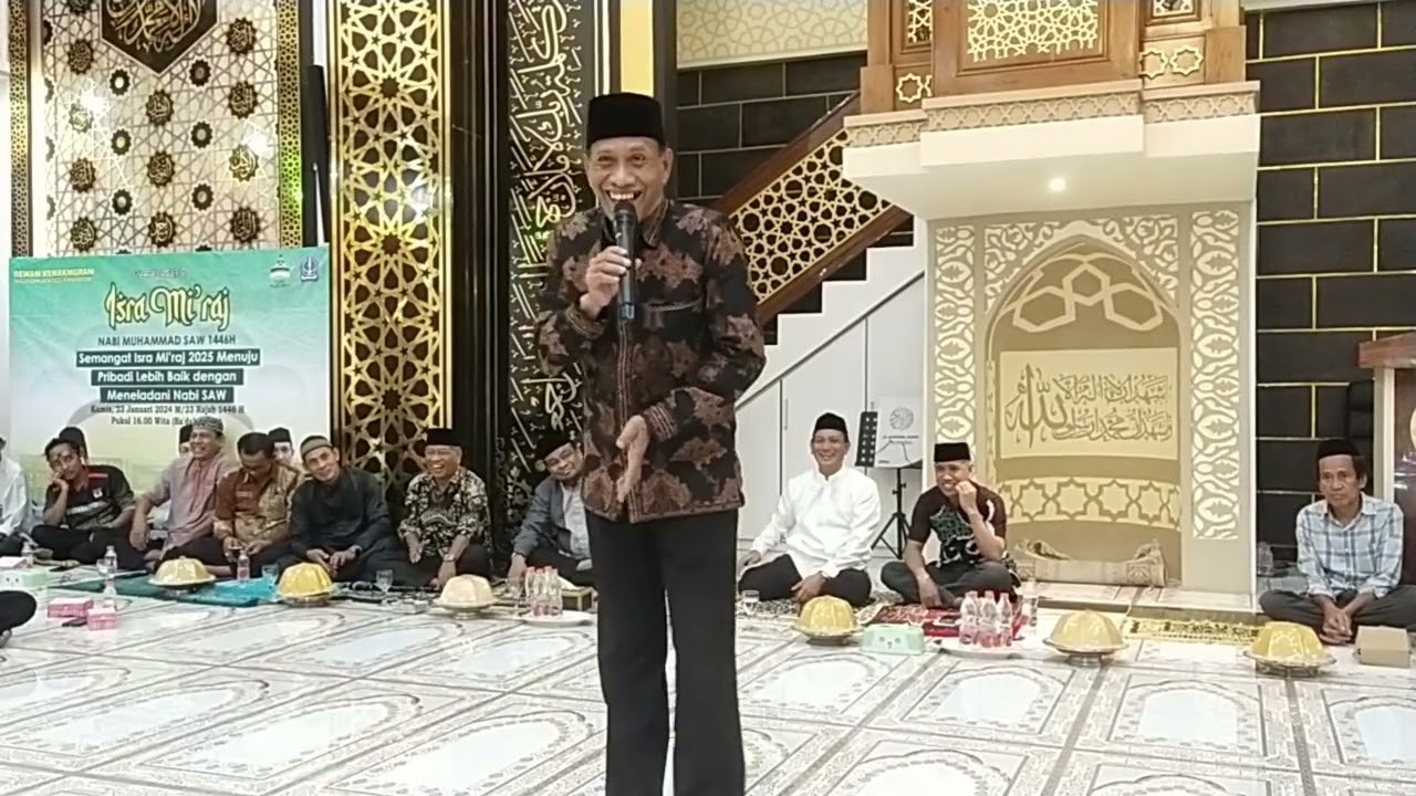 CERAMAH LUCU UST H.ARIFUDDIN LEWA ( HARLE )  || HIKMAH ISRA MI RAJ || MASJID SONGKOK RECCA BONE