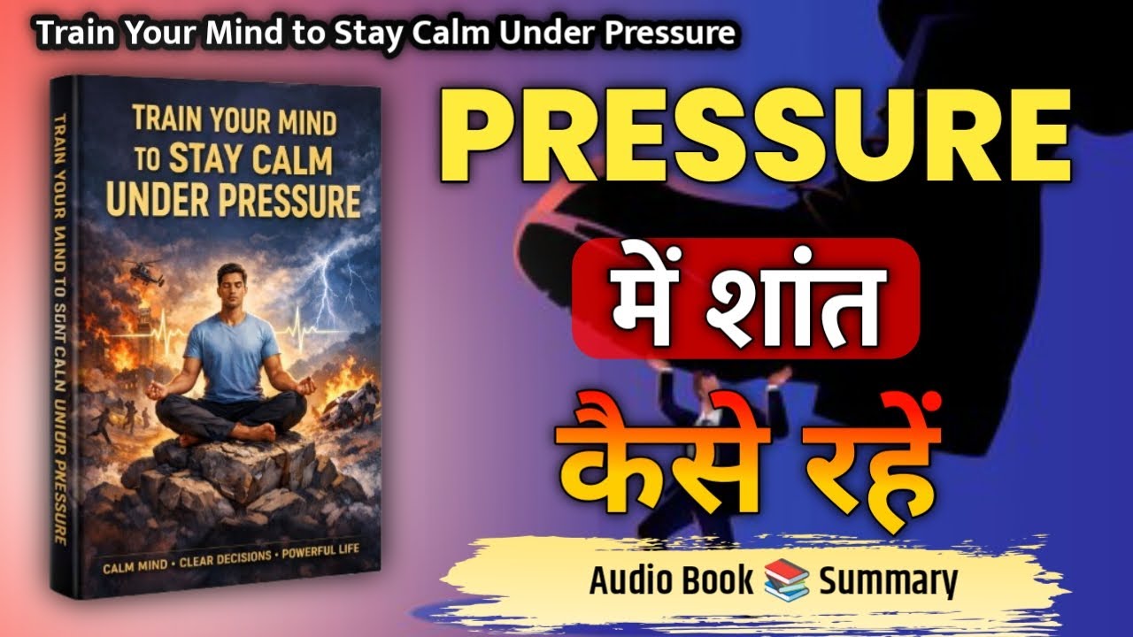 दबाव में शांत कैसे रहें | Train Your Mind to Stay Calm | Full Audiobook Hindi 