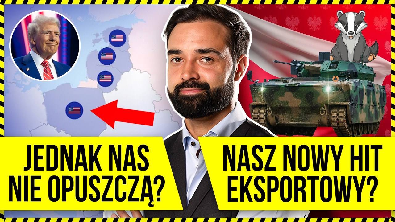 USA OBIECUJE WZMOCNIĆ POLSKĘ, ALE ROZBIJA UE, NETFLIX KUPIŁ WŁAŚCICIELA TVN, WIELKI SUKCES BORSUKÓW