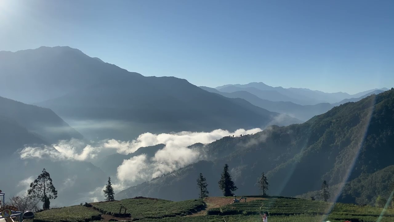 山脈雲