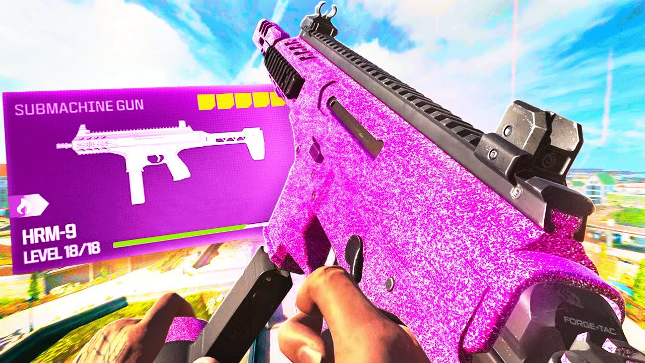 100 Kills w/ Warzone's Fastest Killing SMG! (HRM-9)