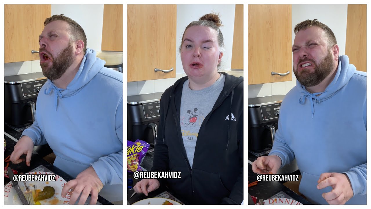 Couple try the Pickle kit challenge 🥒😂. (Super gross! 🤢)