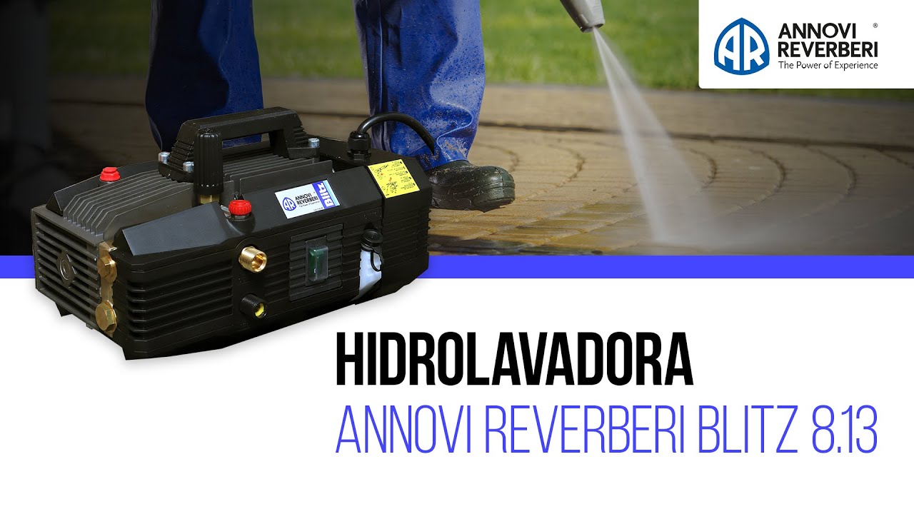 Hidrolavadora Alta Presión Annovi Reverberi Blitz 1900 PSI