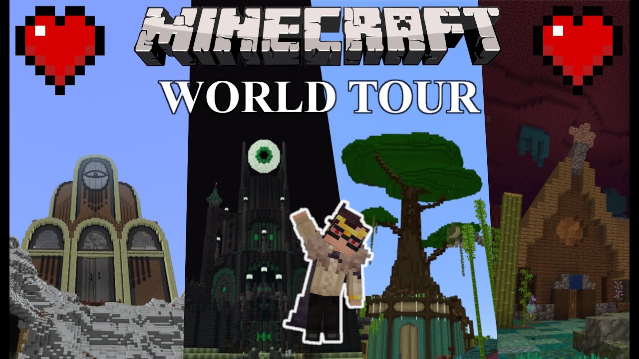 2 YEAR Survival Minecraft WORLD TOUR